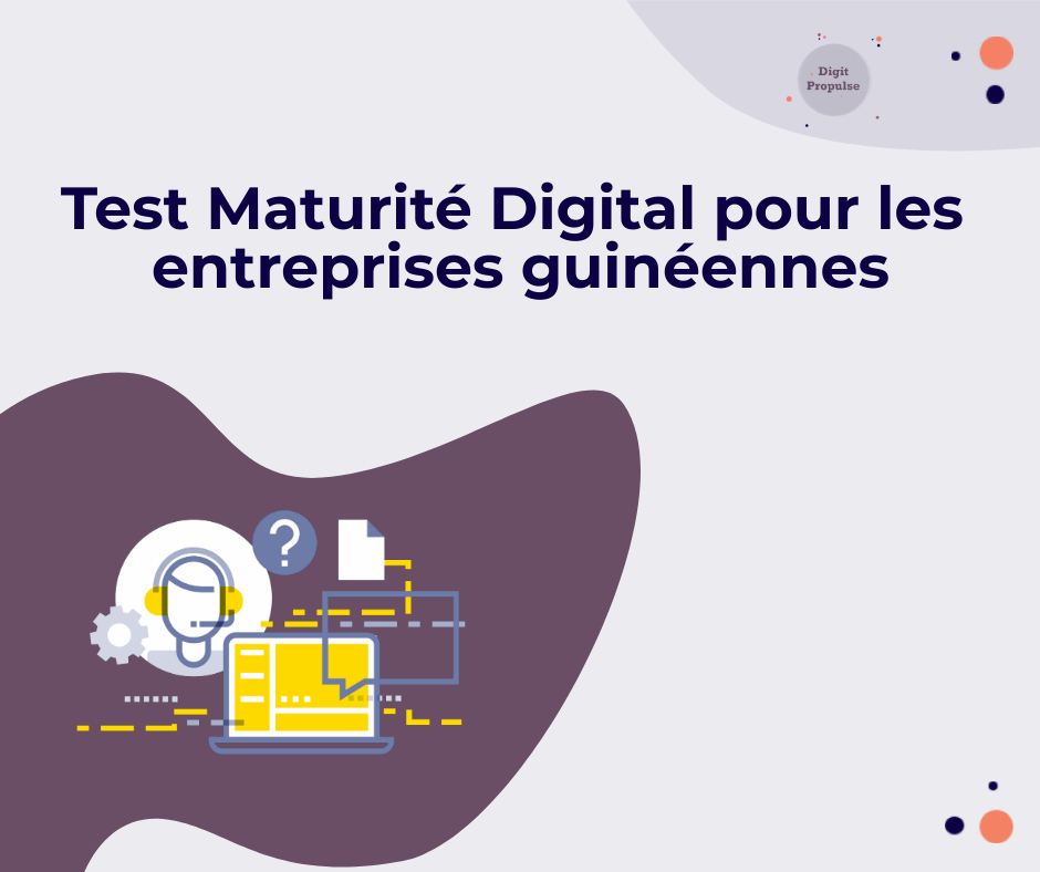 Test maturité digital entreprises guinéennes Digit Propulse